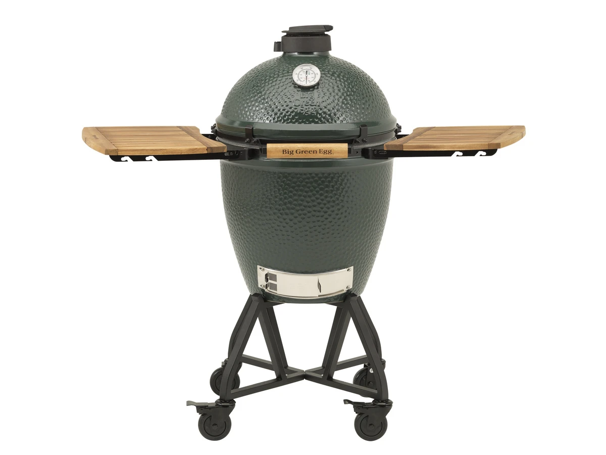 Voorkant -BuitenBBQ Verkoopwinkel big green egg medium met integrated handler nest e 3