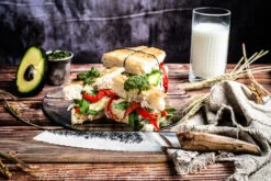 Forged Katai Broodmes 20cm -BuitenBBQ Verkoopwinkel forged katai broodmes 20cm 2