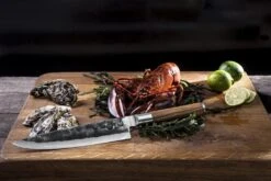 Forged Olive Koksmes 20,5cm -BuitenBBQ Verkoopwinkel forged olive koksmes 205cm 2