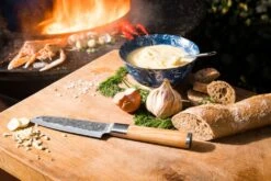 Forged Olive Santokumes 14cm -BuitenBBQ Verkoopwinkel forged olive santokumes 14cm 2