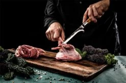 Forged Olive Uitbeenmes 16cm -BuitenBBQ Verkoopwinkel forged olive uitbeenmes 16cm 2