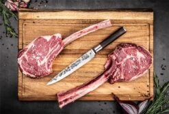 Forged Sebra Vleesmes 20cm -BuitenBBQ Verkoopwinkel forged sebra vleesmes 20cm 2