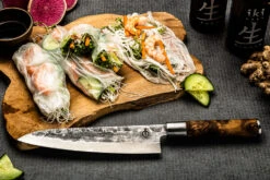 Forged VG10 Santokumes 14 Cm -BuitenBBQ Verkoopwinkel forged vg10 santokumes 14 cm 1