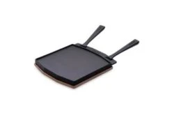 Ooni Dubbelzijdige Grizzlerplaat Met Afneembare Greep En Houten Bord -BuitenBBQ Verkoopwinkel ooni dubbelzijdige grizzlerplaat met afneembare gr 2