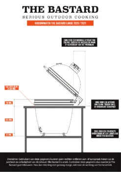 Voorkant -BuitenBBQ Verkoopwinkel the bastard urban large solo