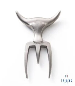 Tridens Brushed Fork In Pilo Mirror Beechwood Base -BuitenBBQ Verkoopwinkel tridens brushed fork in pilo mirror beechwood base 3